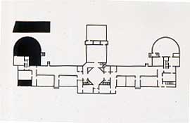 Plans for the original college building